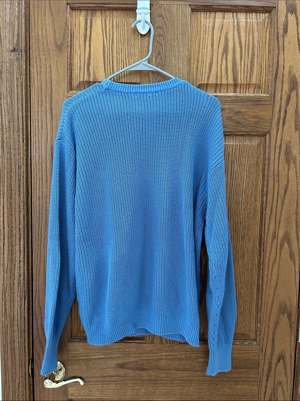Brandy Melville Light Blue Crewneck Sweater - Men's image 4